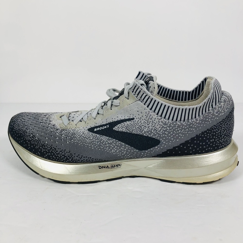 Brooks Womens Levitate 2 1202791B178 Grey Running Shoes Lace Up Size 9.5 B